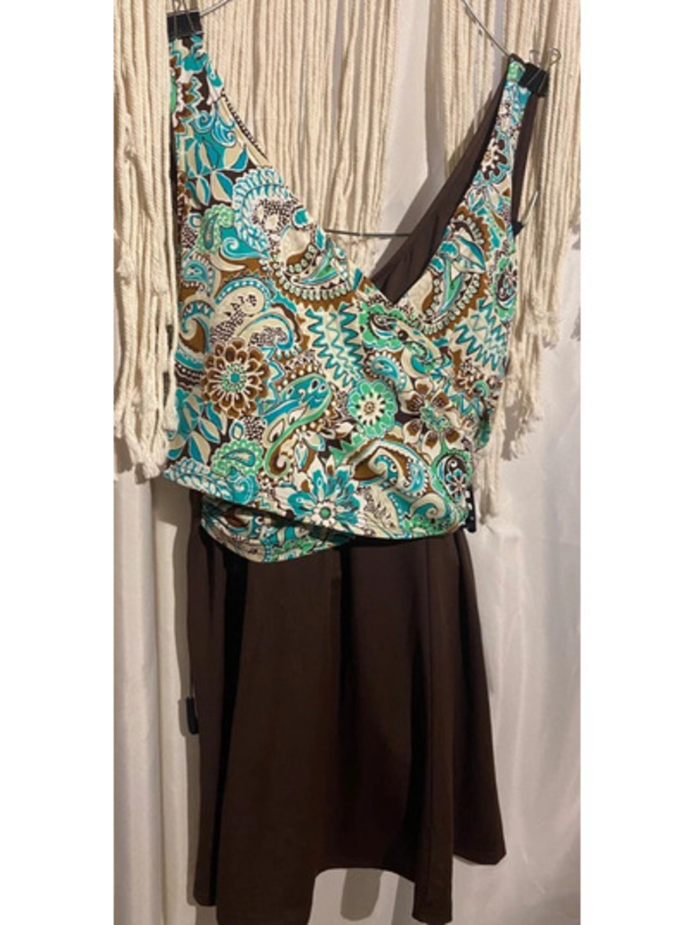 Fit 4u brown bathing suit